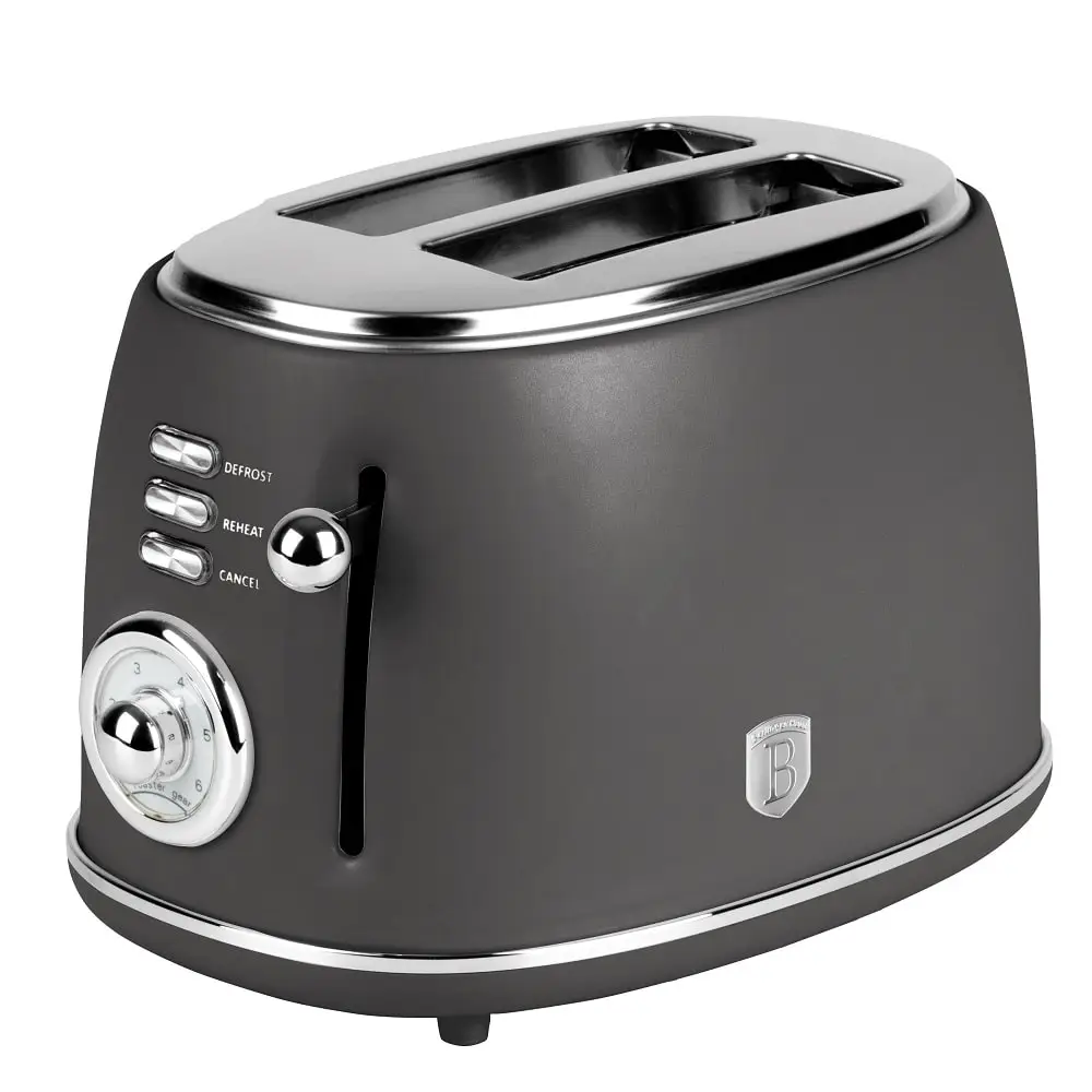 Berlinger Haus BH/9643 Toaster, Matte Anthracite