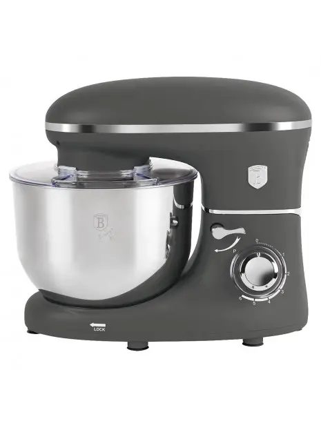 Berlinger Haus BH/9511 Planetary Stand Mixer, Matte Anthracite, 6 L