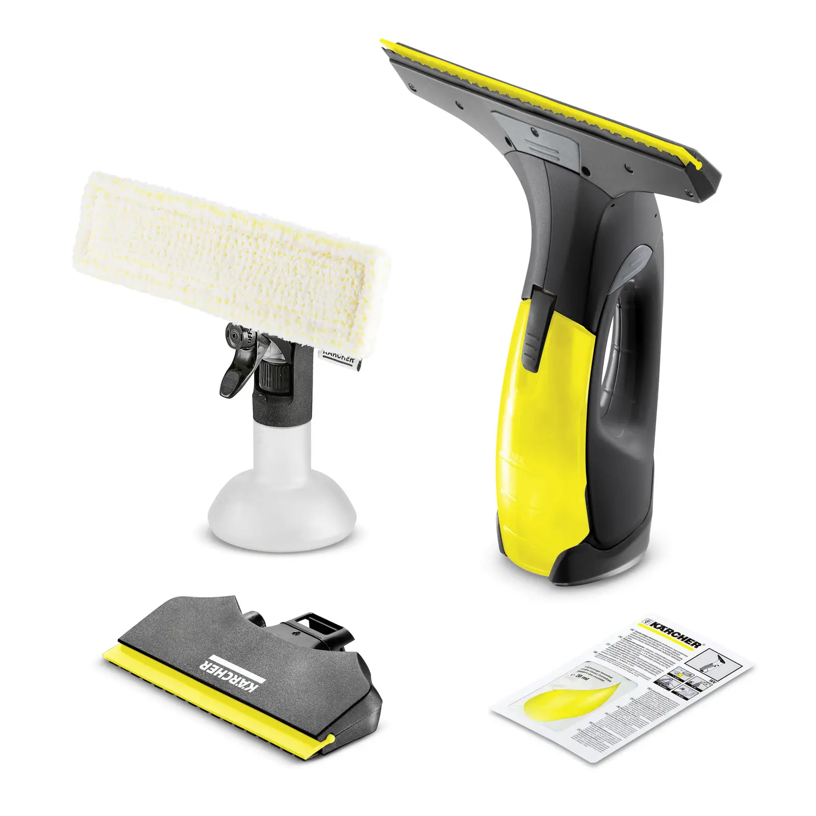 Kärcher WV 2 Black Edition Şarjlı Cam Temizleme Makinesi