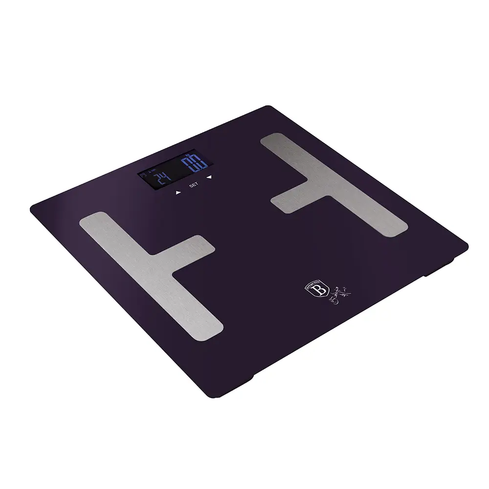 Berlinger Haus BH/9223 Digital BODYFAT Bathroom Scale, Purple