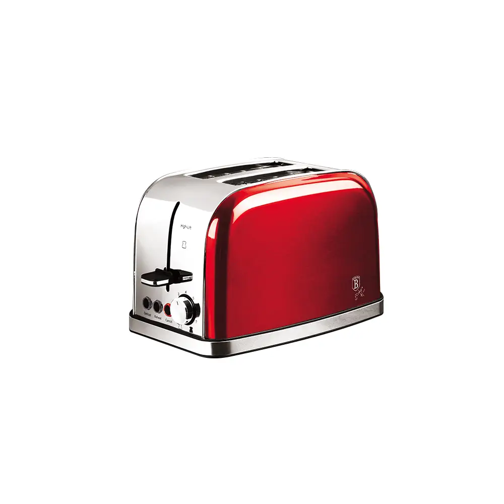 Berlinger Haus BH/9388 Two-Slice Toaster, Metallic Burgundy
