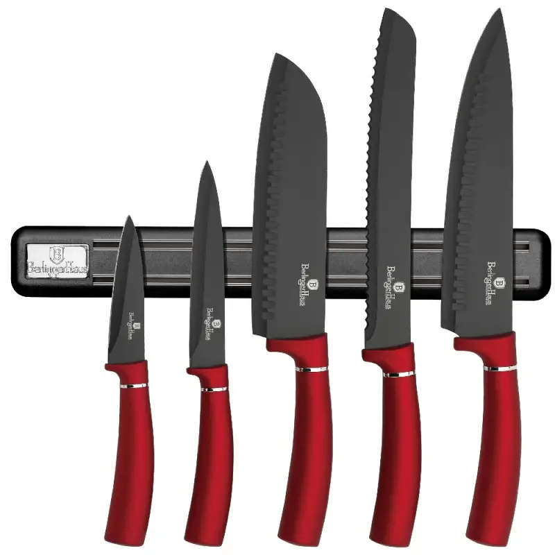 6 Parça Mıknatıs Askılı Bıçak Seti – BH/2534A