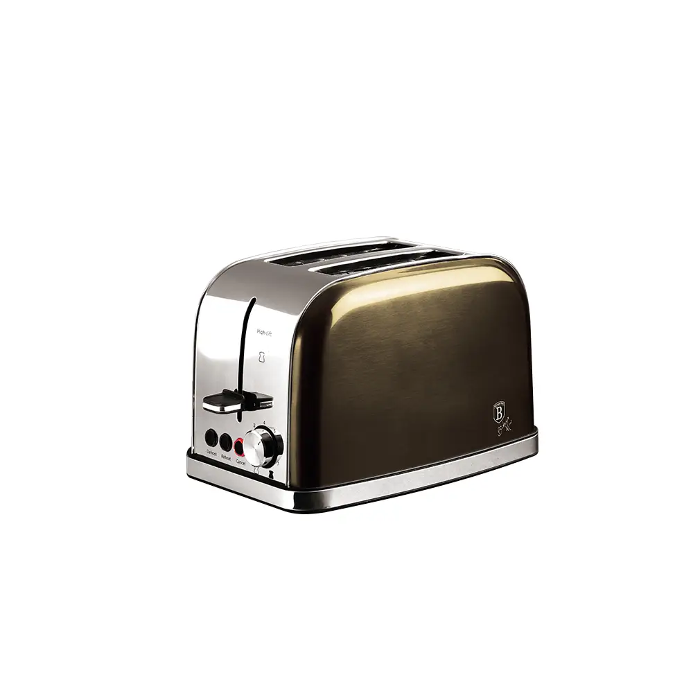Berlinger Haus BH/9395 2-Slice Toaster, Metallic Black