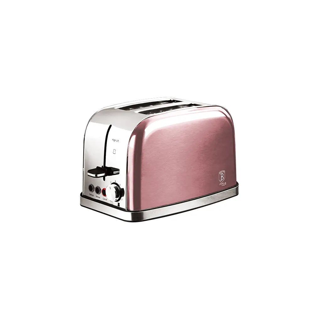 Berlinger Haus BH/9389 2-Slice Toaster, Metallic Pink