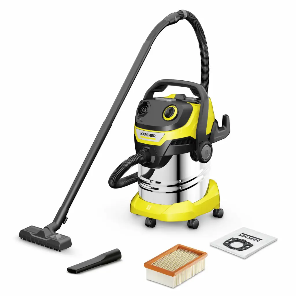 Karcher WD 5 S V-25/5/22 Islak Kuru Elektrikli Süpürge 25 L Paslanmaz Çelik Hazneli