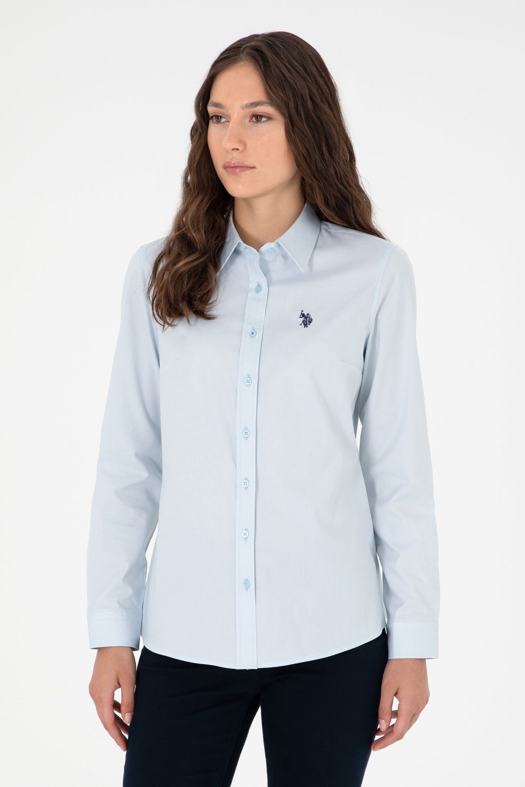 U.S. Polo Assn. 4207013 женская тканая рубашка