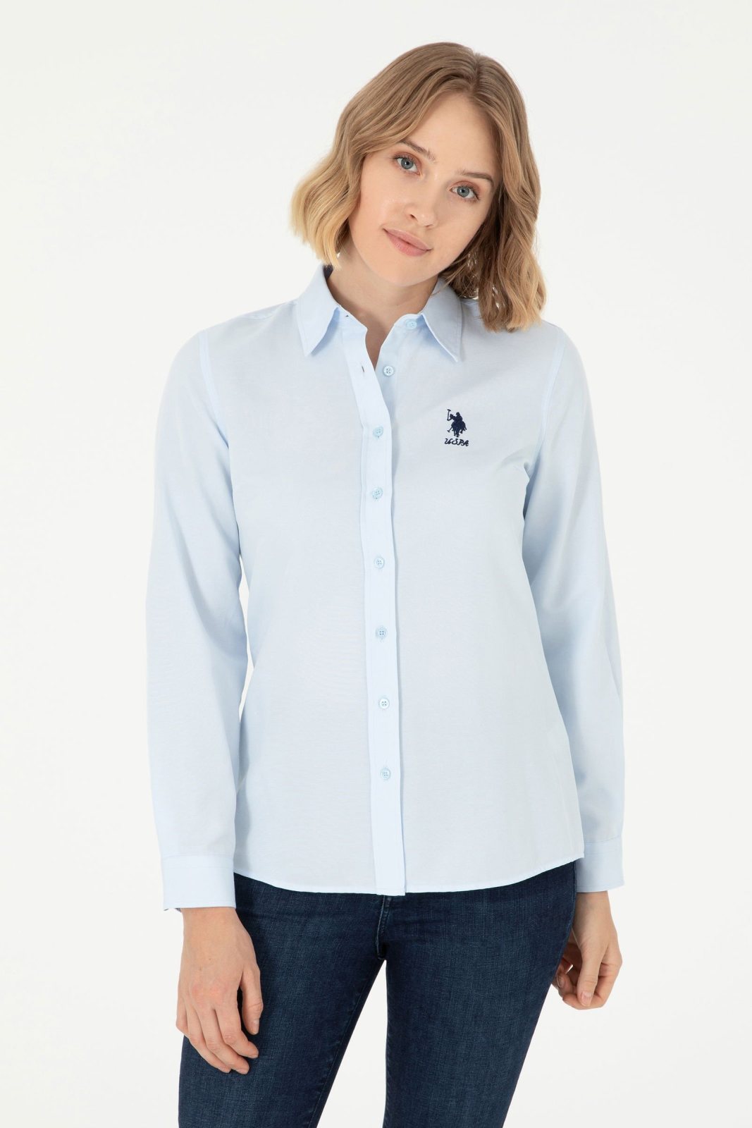 U.S. Polo Assn. 4176785 женская тканая рубашка