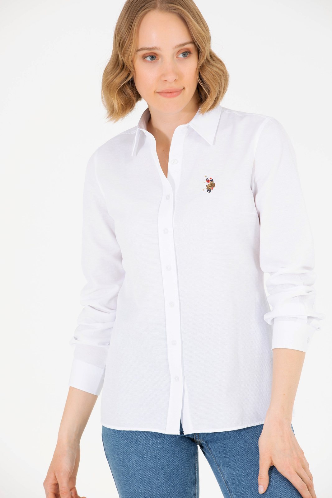 U.S. Polo Assn. 2580730 Women’s Woven Shirt