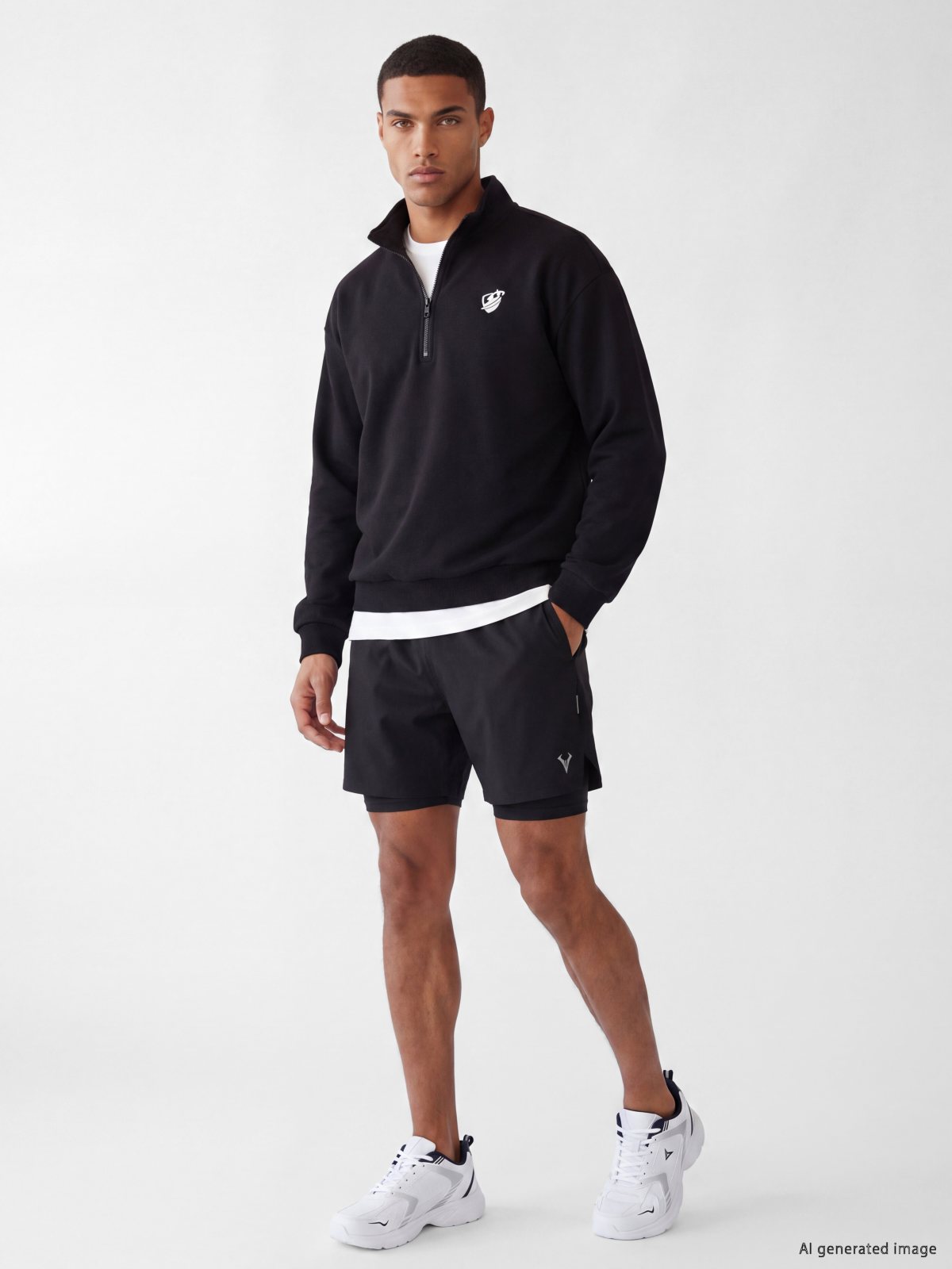LC Waikiki W62664Z8 Men’s Sportswear, Black