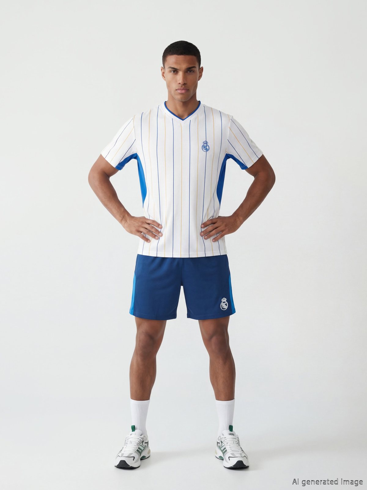 LC Waikiki S6JN01Z8 Men’s Football Kit, Indigo Navy