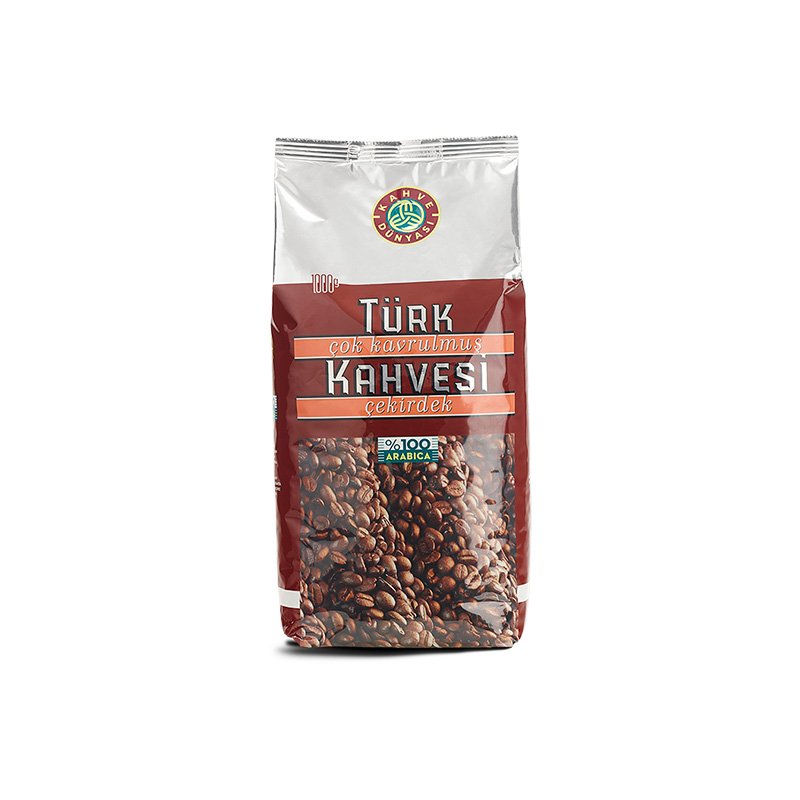Türk Kahvesi Çok Kavrulmuş Çekirdek 1 Kg