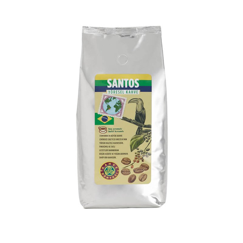 Kahve Dünyası Roasted Santos Coffee Beans 1 kg