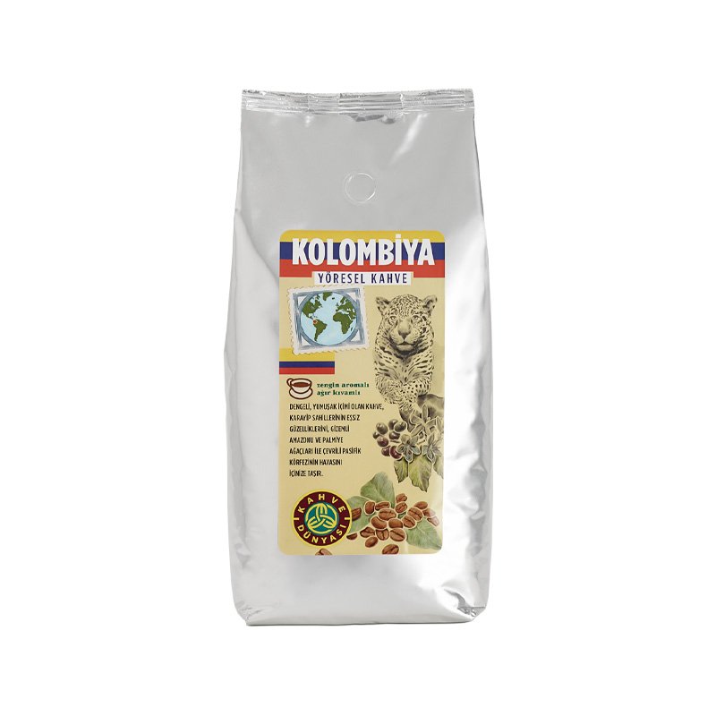 Kahve Dünyası Roasted Colombia Coffee Beans 1 kg