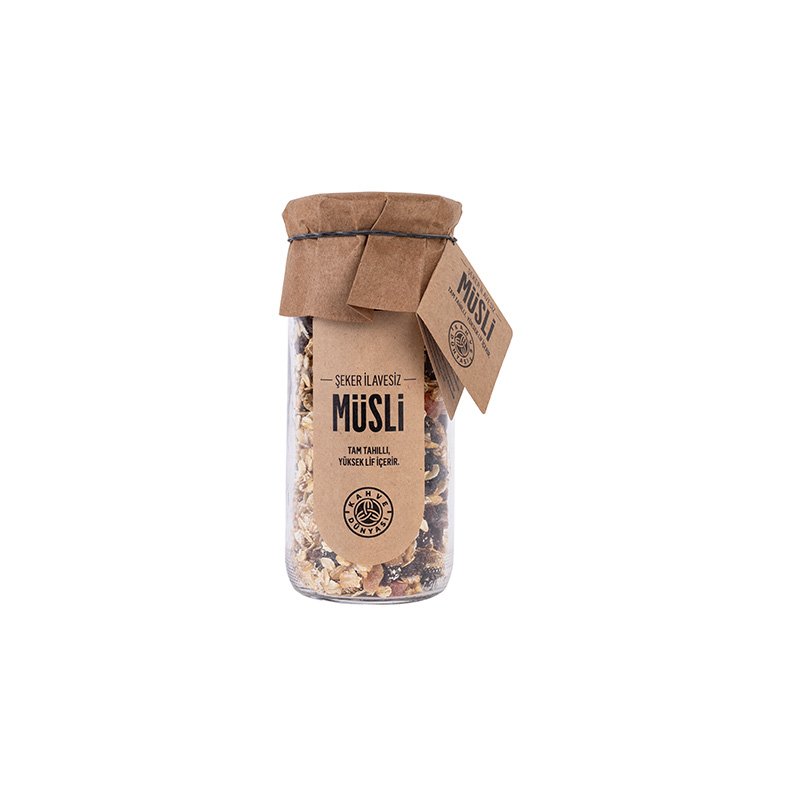 Müsli Şeker İlavesiz Kavanoz