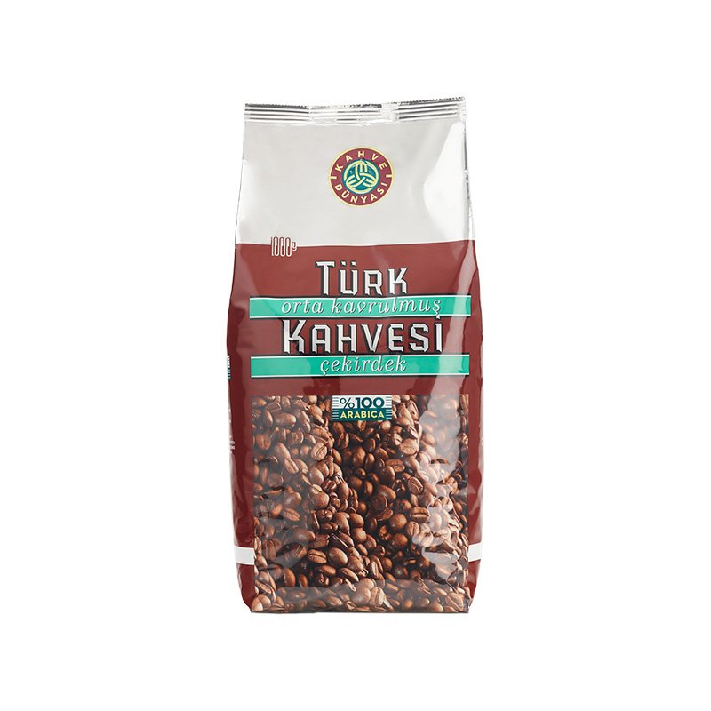 Türk Kahvesi Orta Kavrulmuş Çekirdek 1 Kg