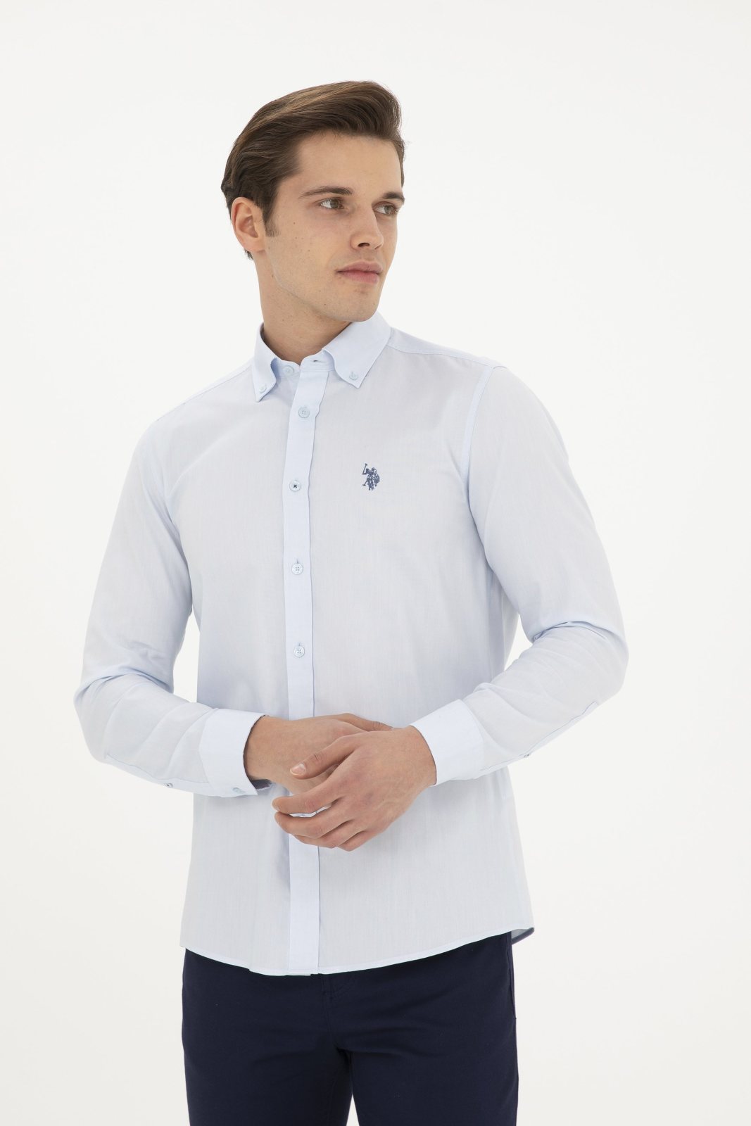 U.S. Polo Assn. Мужская тканая рубашка 3561184