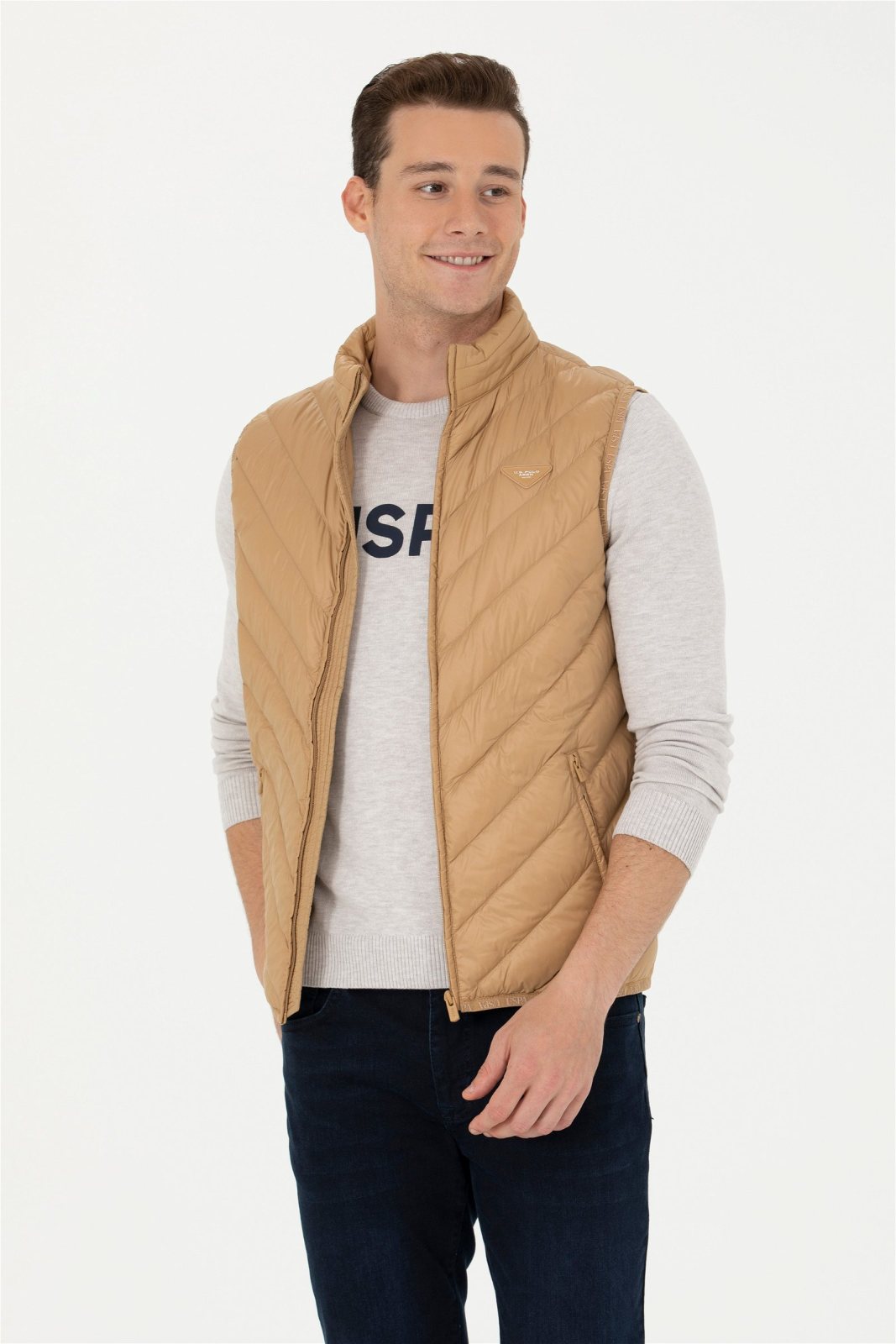 U.S. Polo Assn. 2990190 Men's Woven Gilet