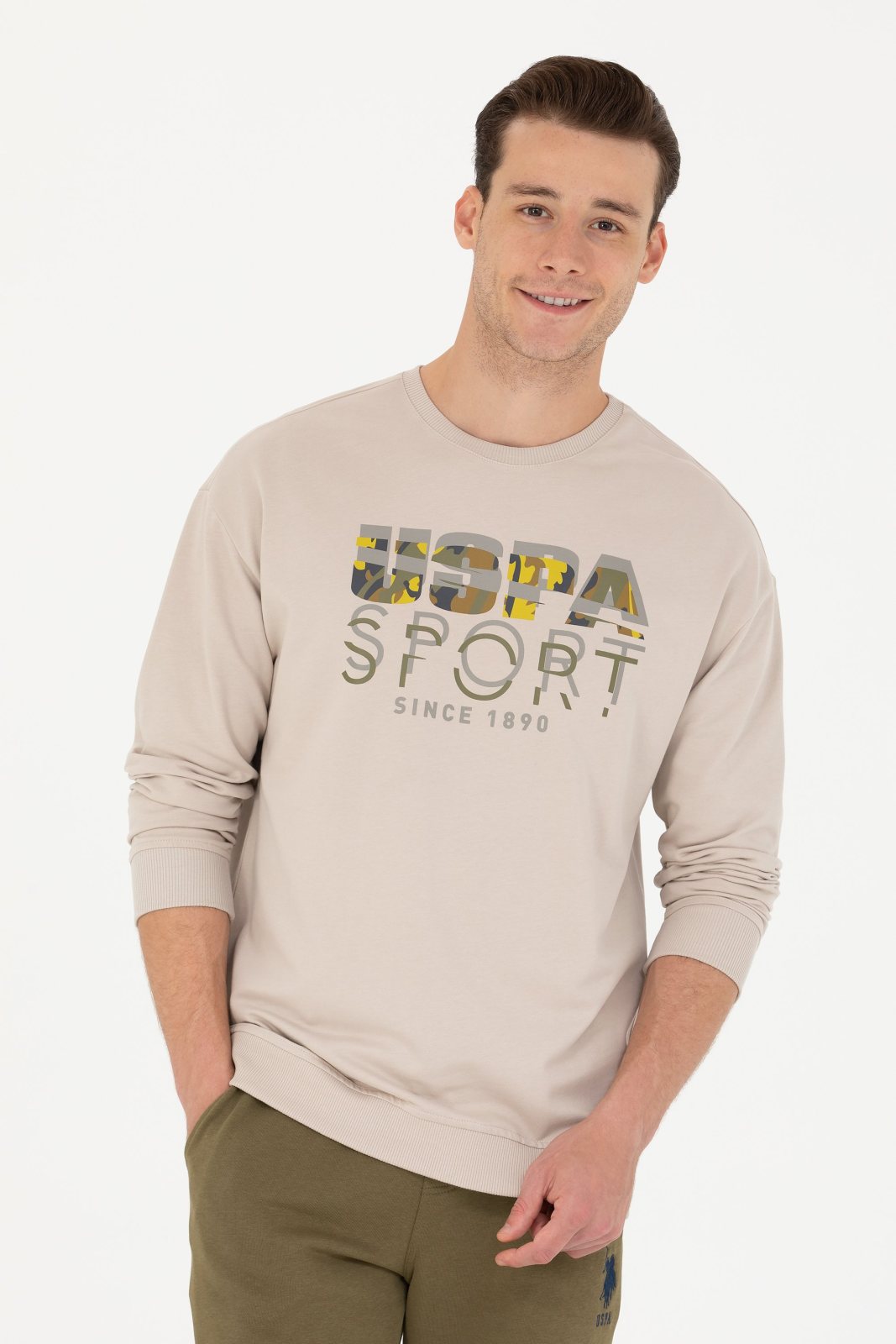 U.S.Polo Assn. Erkek Sweatshirt