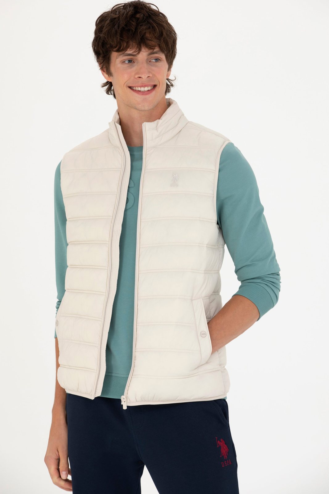 U.S. Polo Assn. 2899589 Men's Woven Gilet