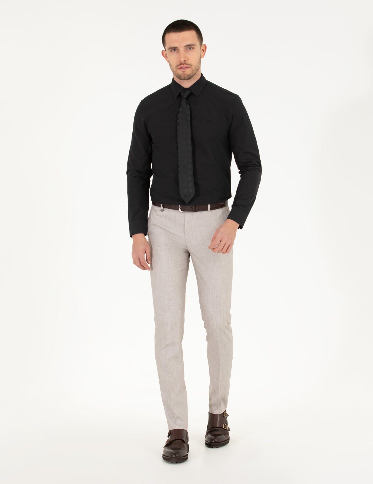 Pierre Cardin Erkek Dokuma Gömlek
