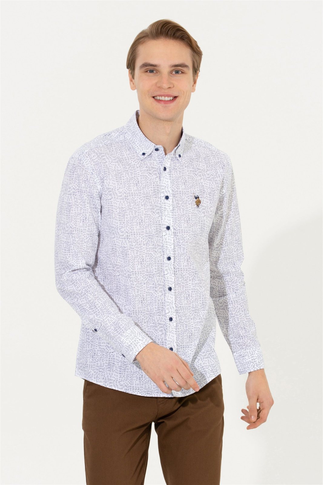 U.S. Polo Assn. Men's Woven Shirt 2033977