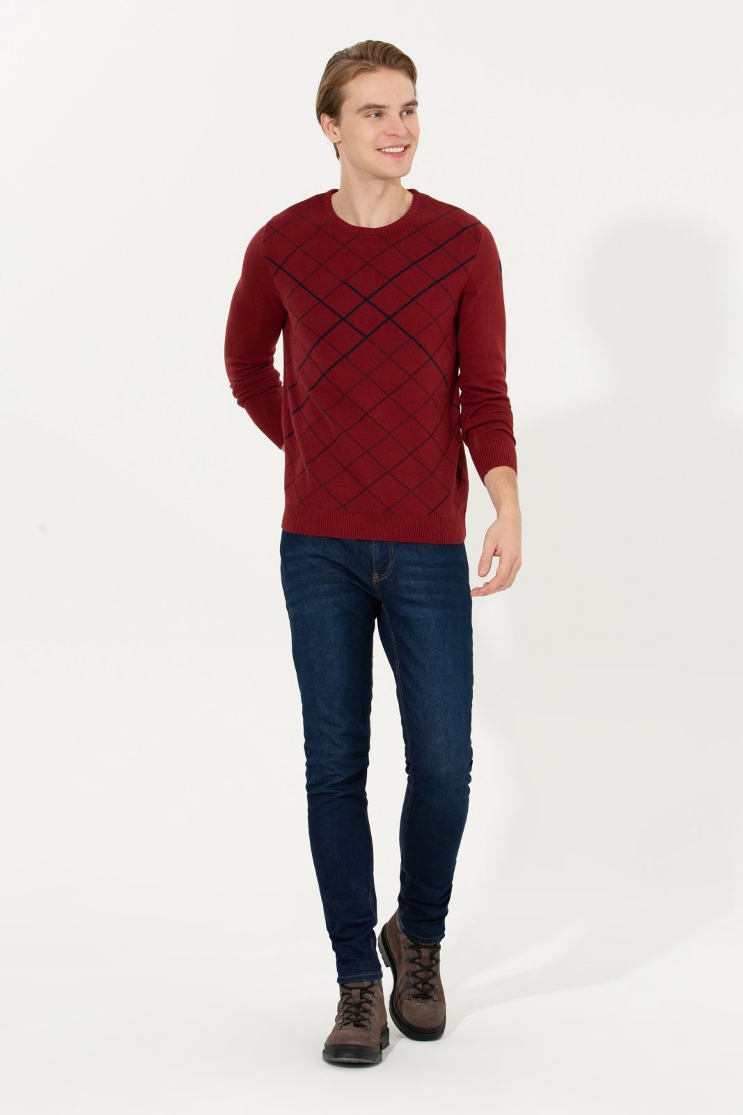 U.S. Polo Assn. 1966704 мужской трикотажный свитер