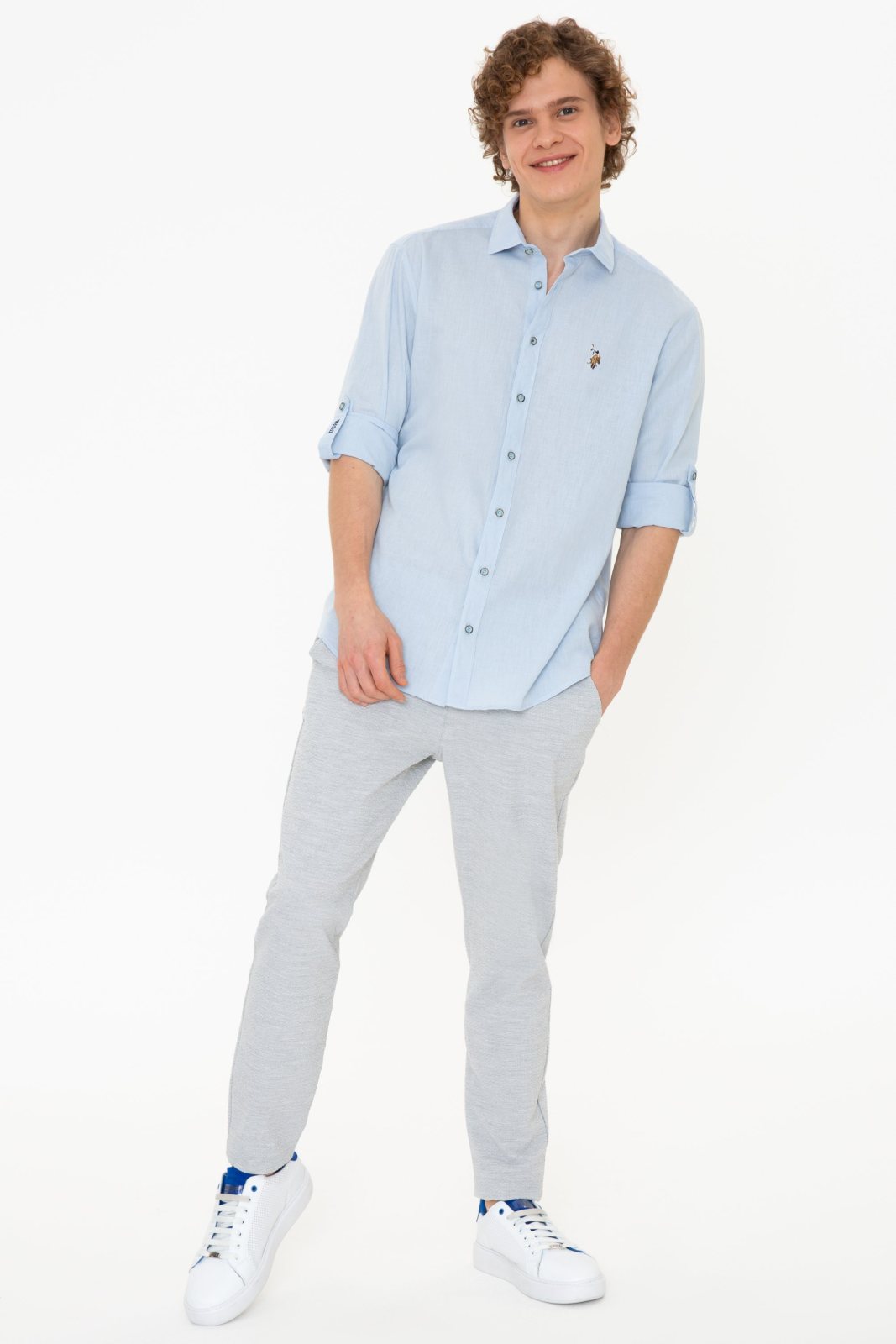 U.S. Polo Assn. 1751077 Men's Long-Sleeve Shirt