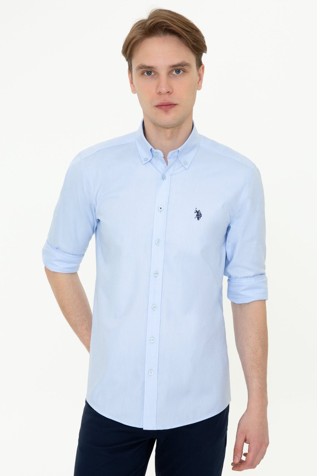 U.S. Polo Assn. Erkek Dokuma Gömlek