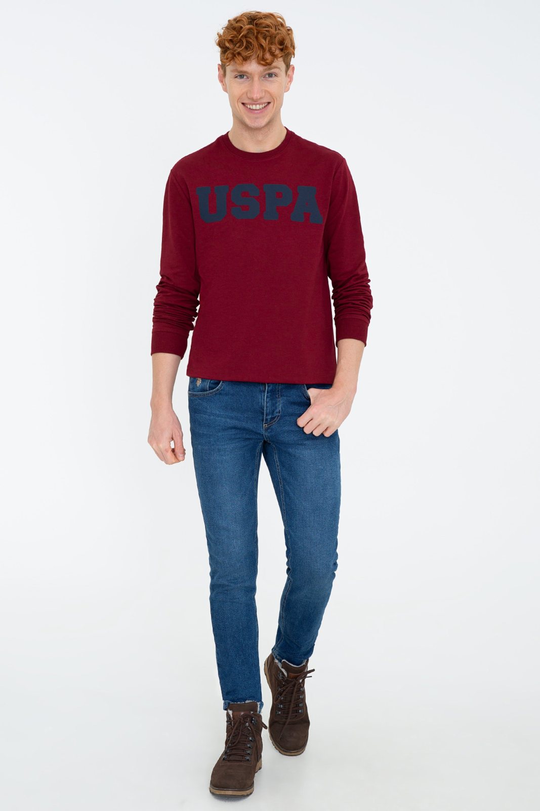 U.S. Polo Assn. Erkek Basic Sweatshirt