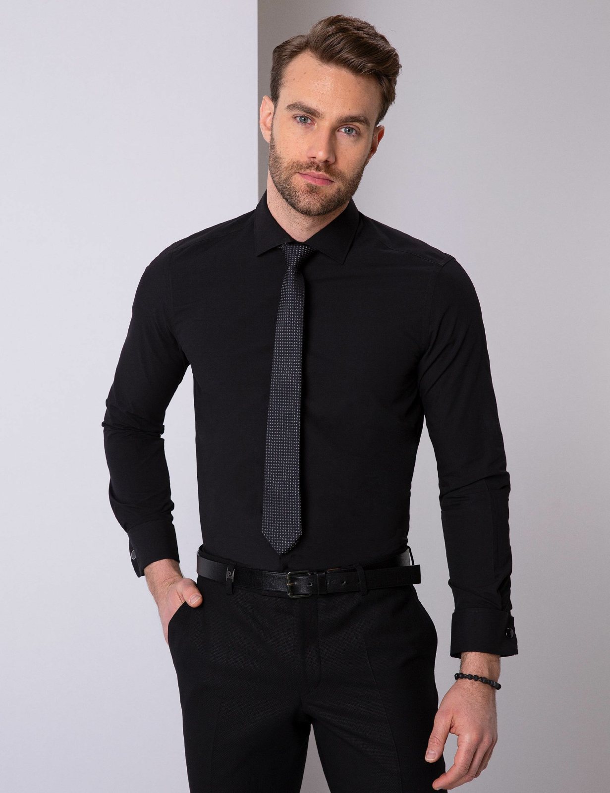 Pierre Cardin Erkek Uzunkol Gömlek