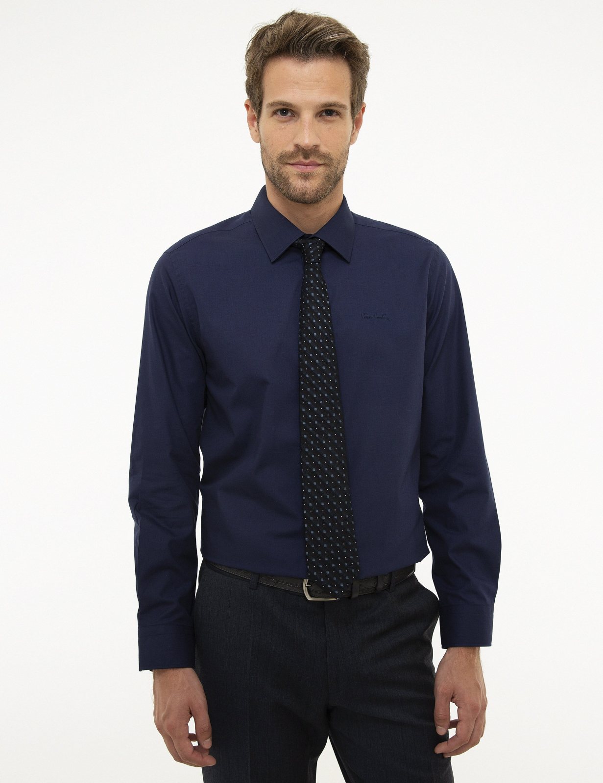 Pierre Cardin Erkek Slim Fit Basic Gömlek