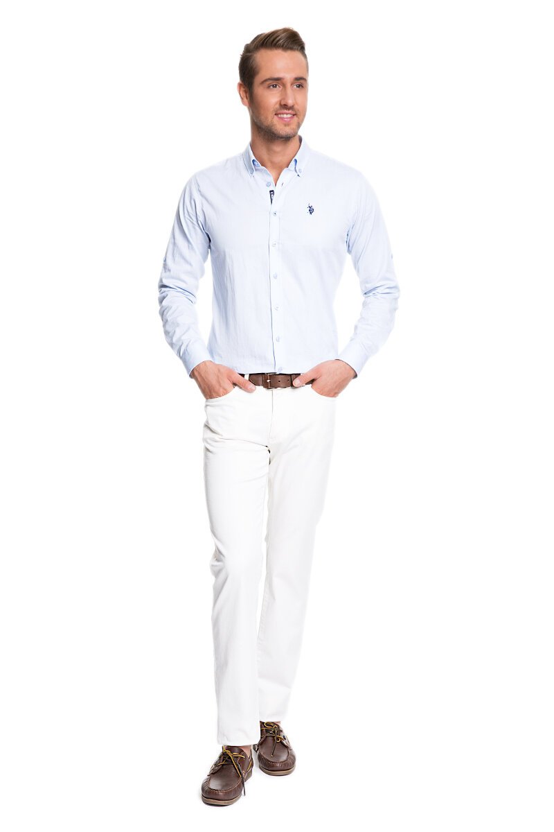 U.S. Polo Assn. Erkek Dokuma Pantolon