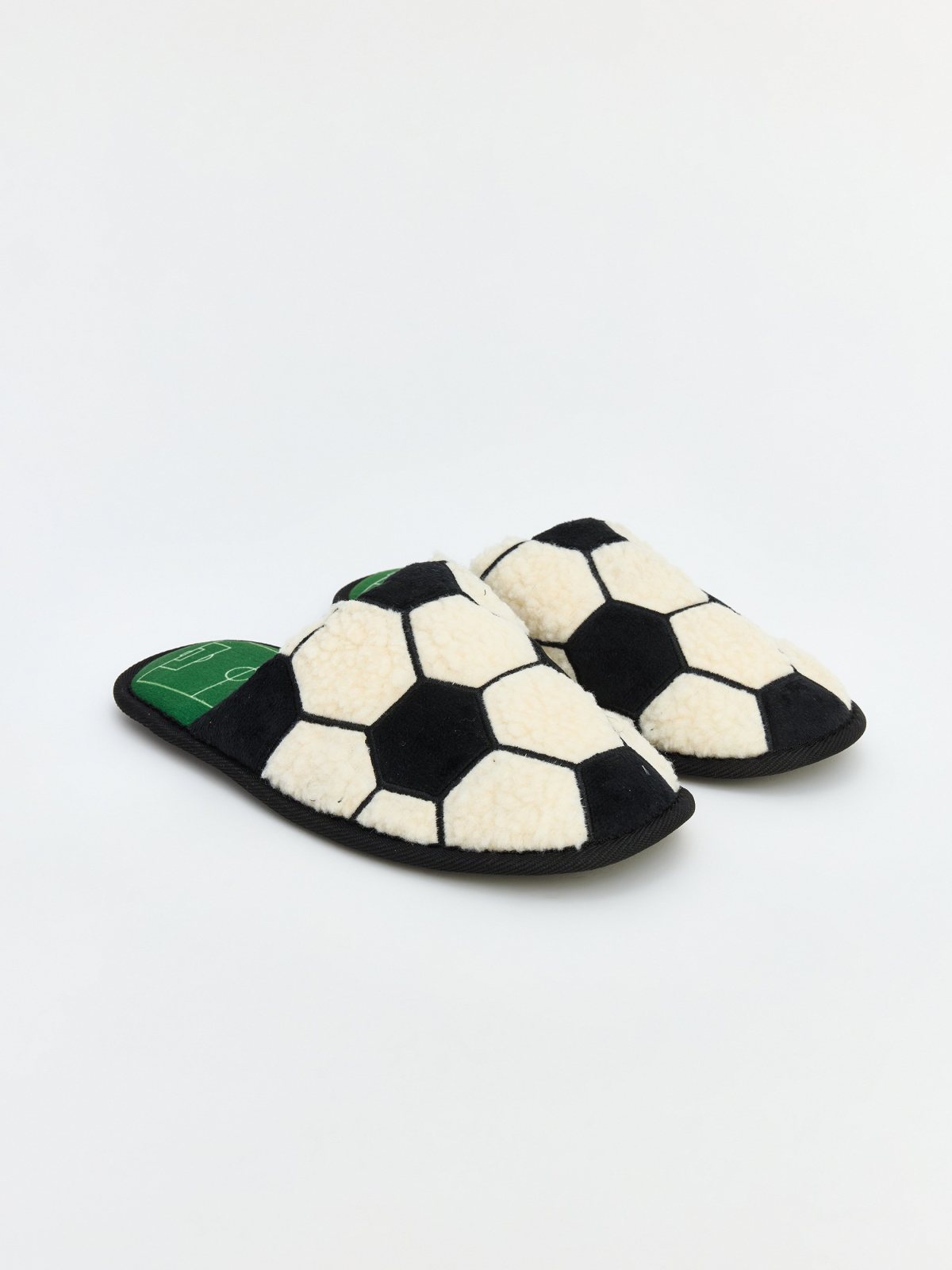 LC Waikiki Çocuk Futbol Topu Desenli Panduf KARIŞIK 7432614