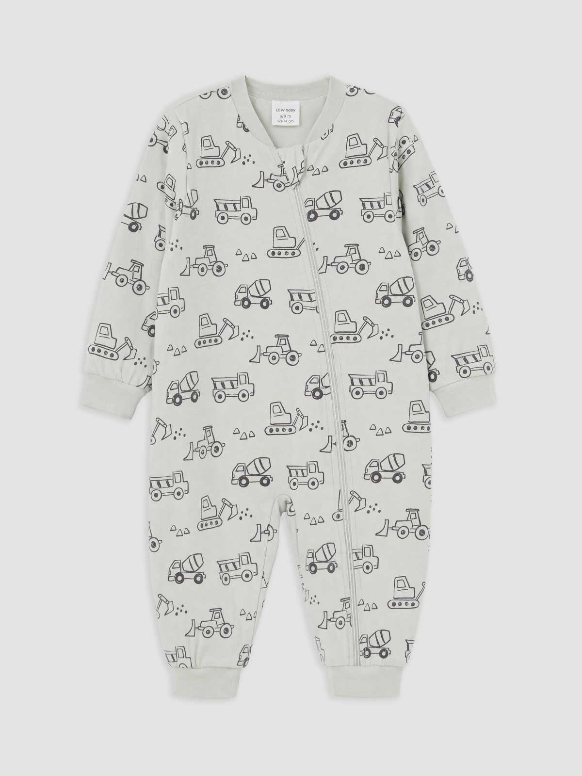LC Waikiki 7430792 Light Grey Printed Sleeping Bag