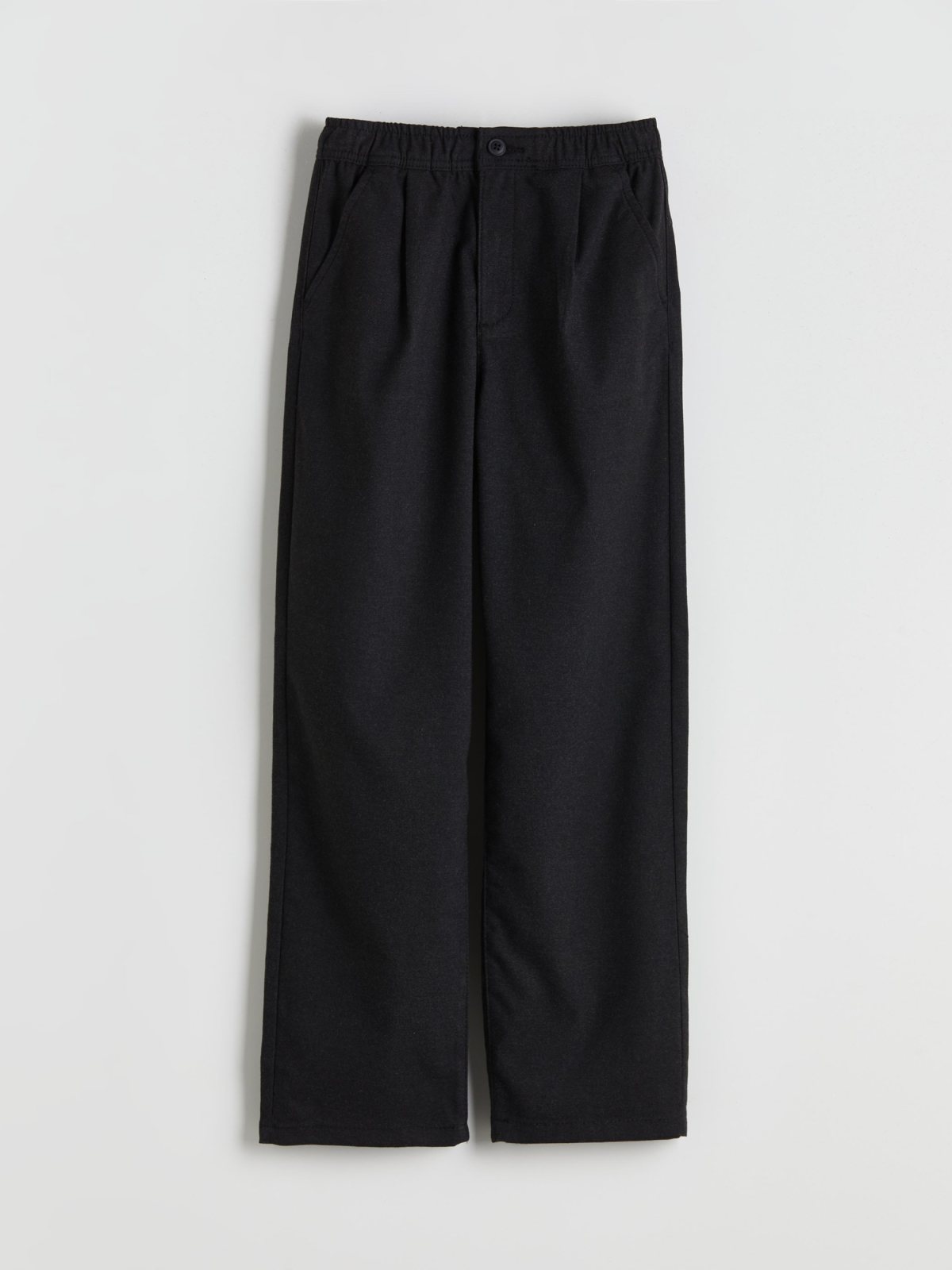 LC Waikiki Çocuk Siyah Düz Paça Pantolon 5889502