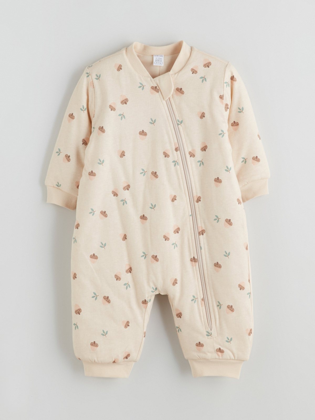 LC Waikiki 5781271 Light Beige Printed Sleeping Bag