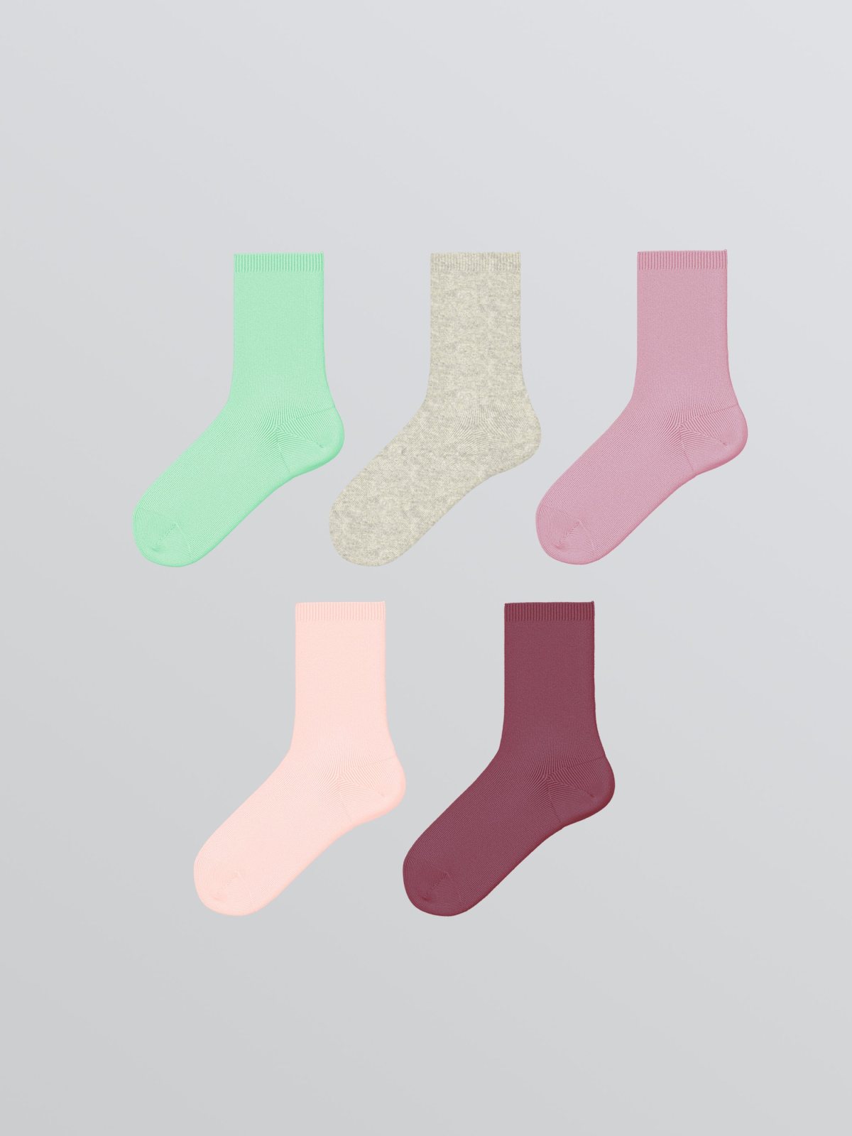 LC Waikiki Ankle Socks, Matte Pink
