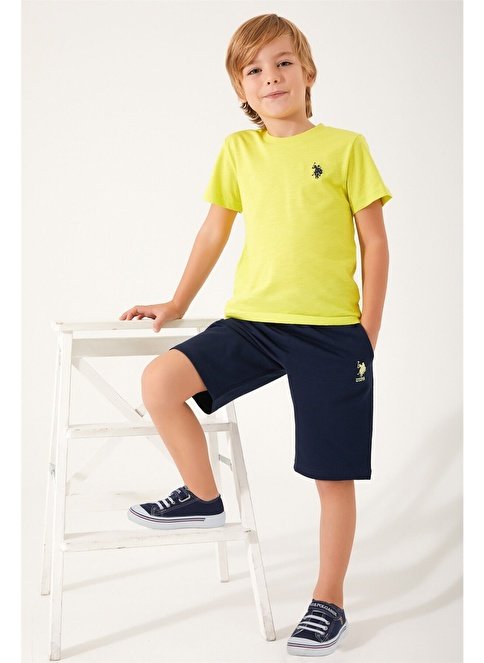 U.S. Polo Assn Erkek Çocuk Bermuda Takım