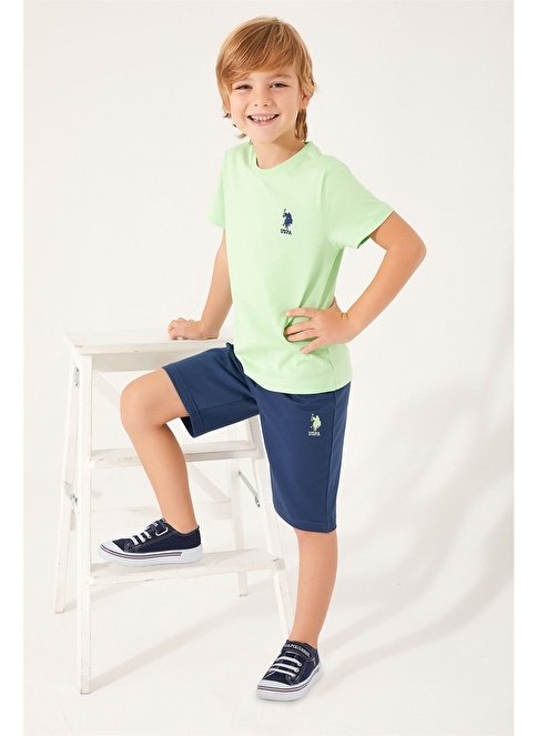 U.S. Polo Assn Erkek Çoçuk Bermuda Takım