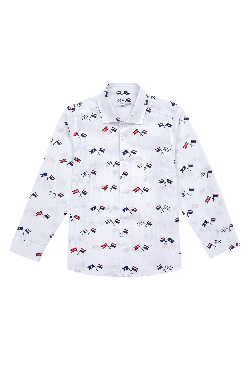 U.S. Polo Assn. 1217571 Boys' Long-Sleeve Shirt