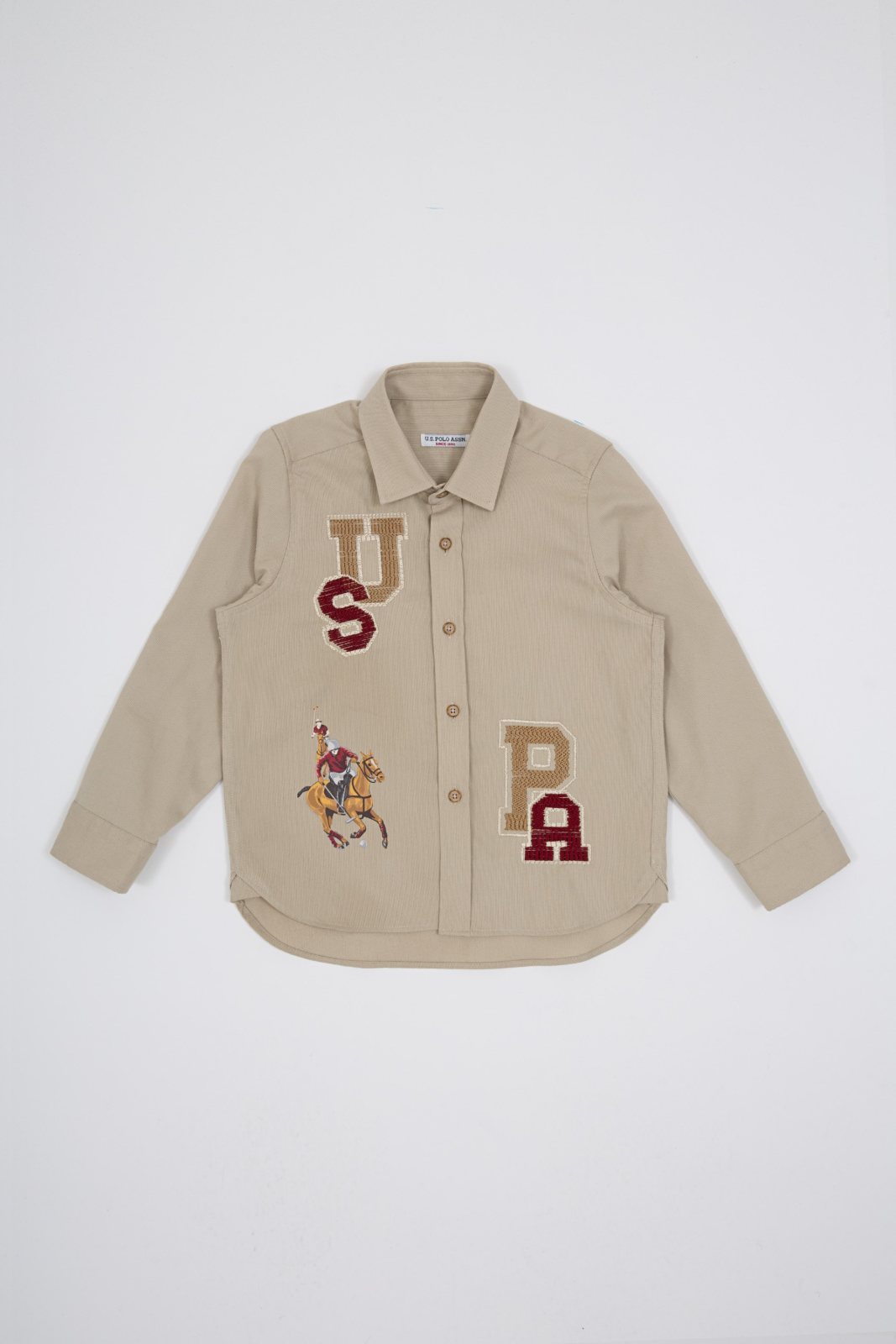 U.S. Polo Assn. 422197 Boys' Long-Sleeve Shirt