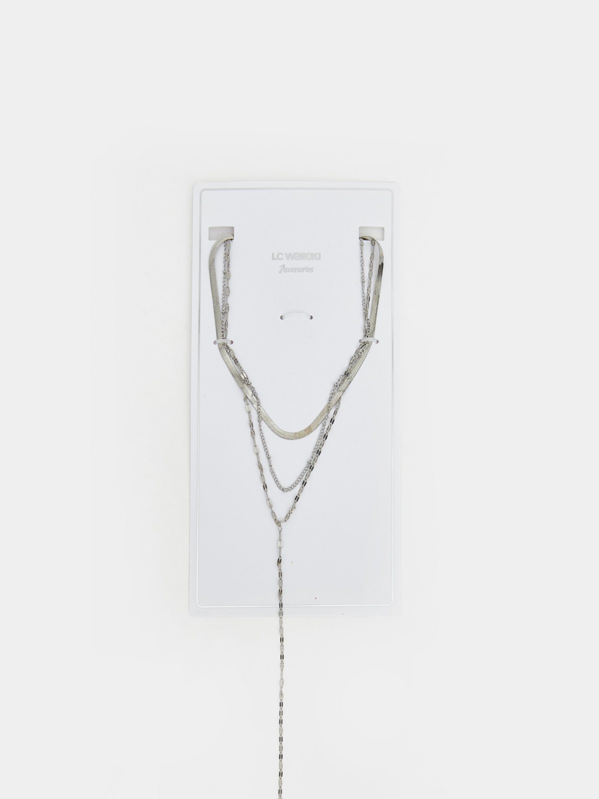 LC Waikiki 6519597 Silver Necklace