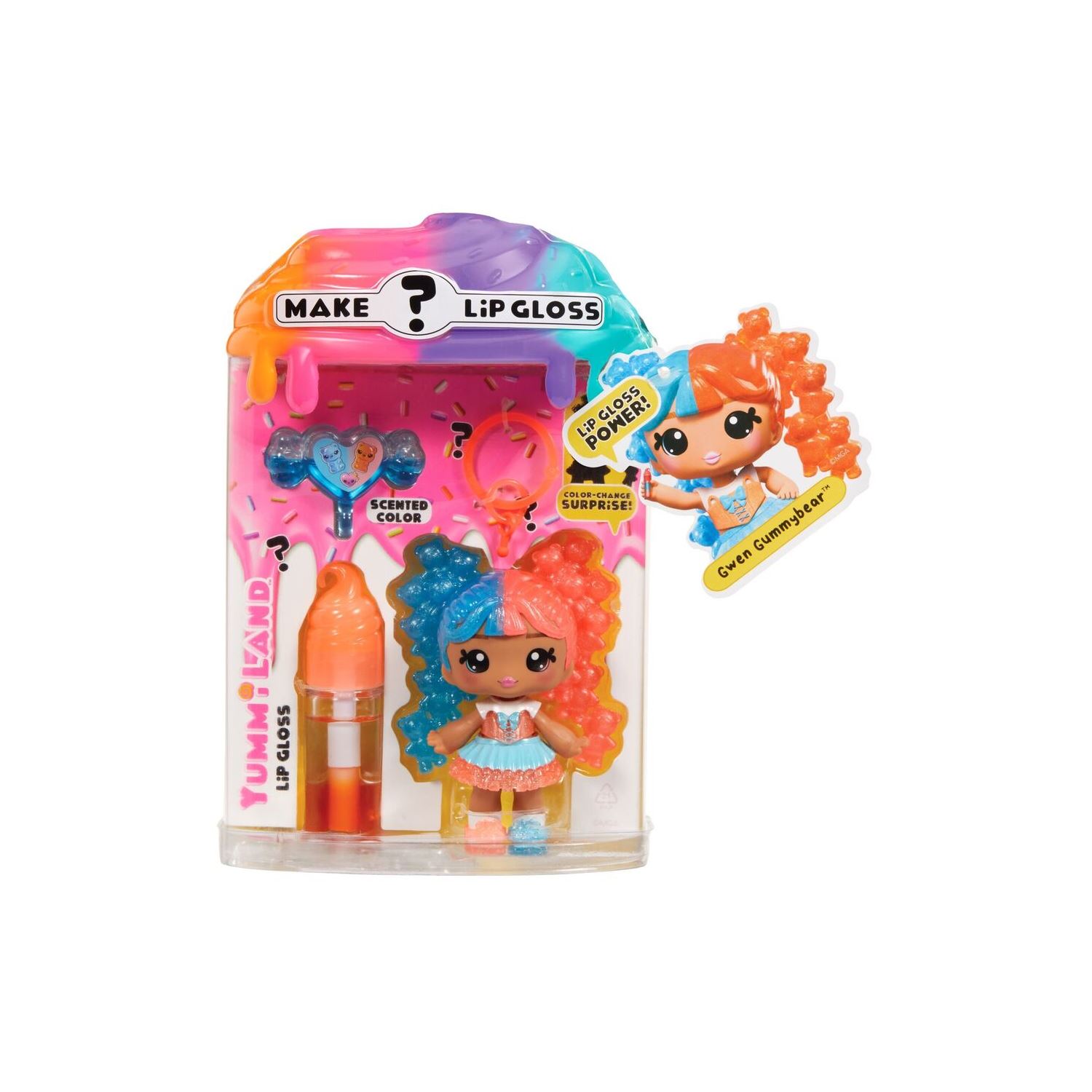 Yummiland Bebek ve Dudak Parlatıcısı Seti Gizemli Renk Gwen Gummybear