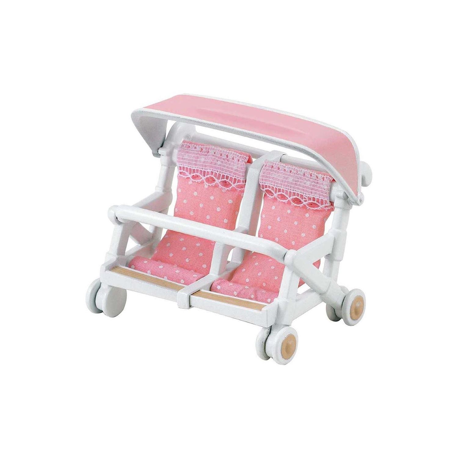Sylvanian Families İkili Pembe Desenli Oyuncak Puset SYL/4533
