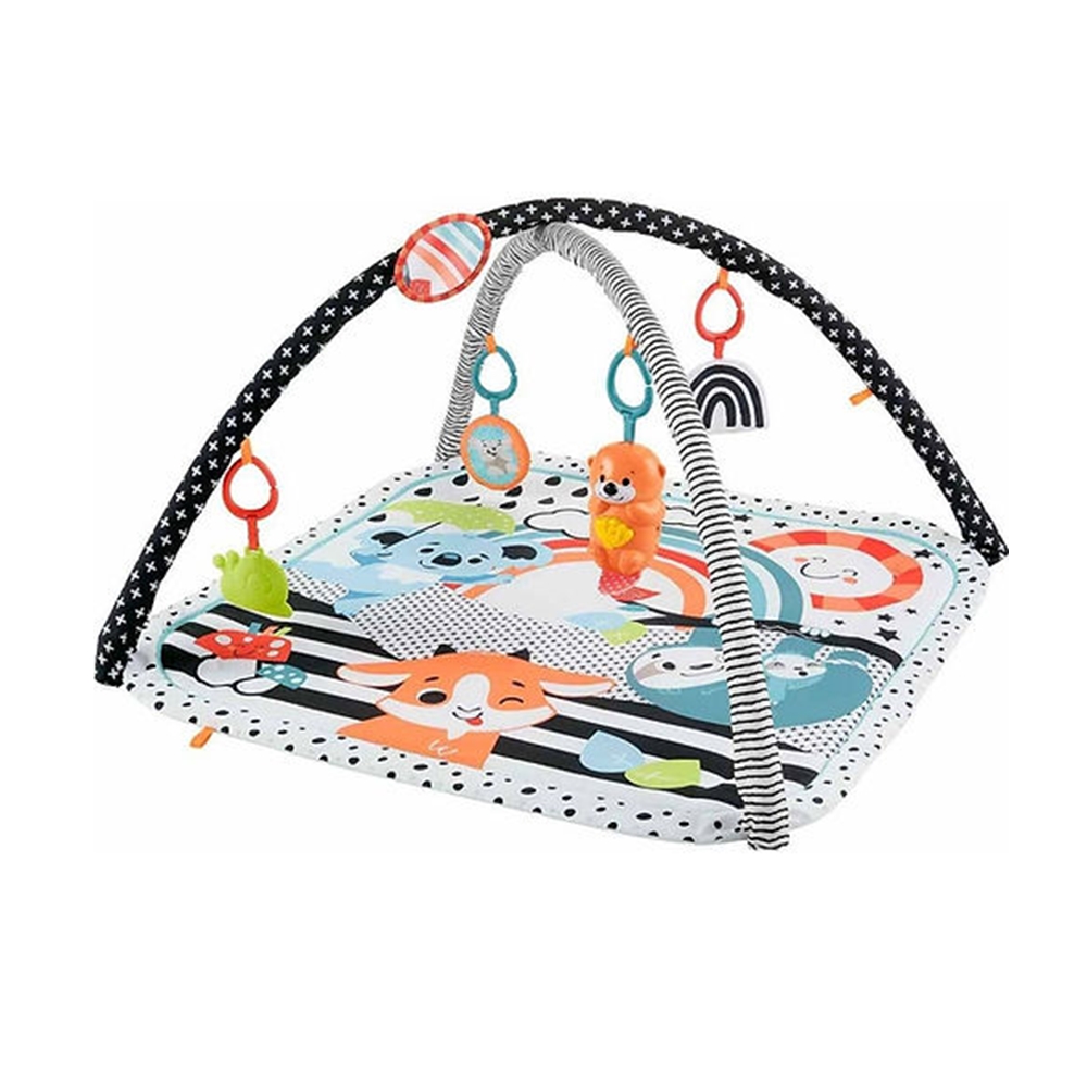 Fisher-Price Happy Animals 3-in-1 Play Gym Mat