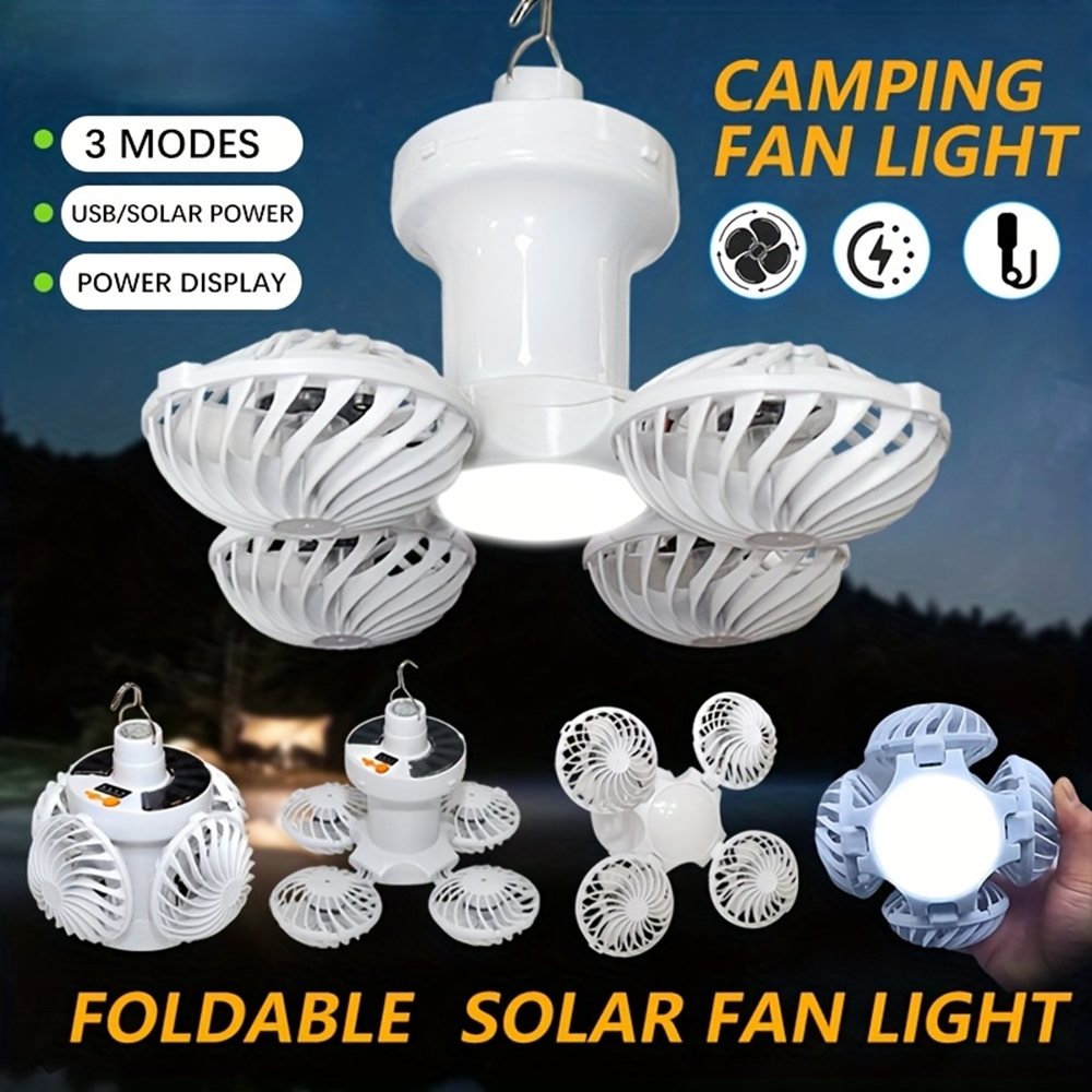 Solar Şarjlı Kamp Lambası