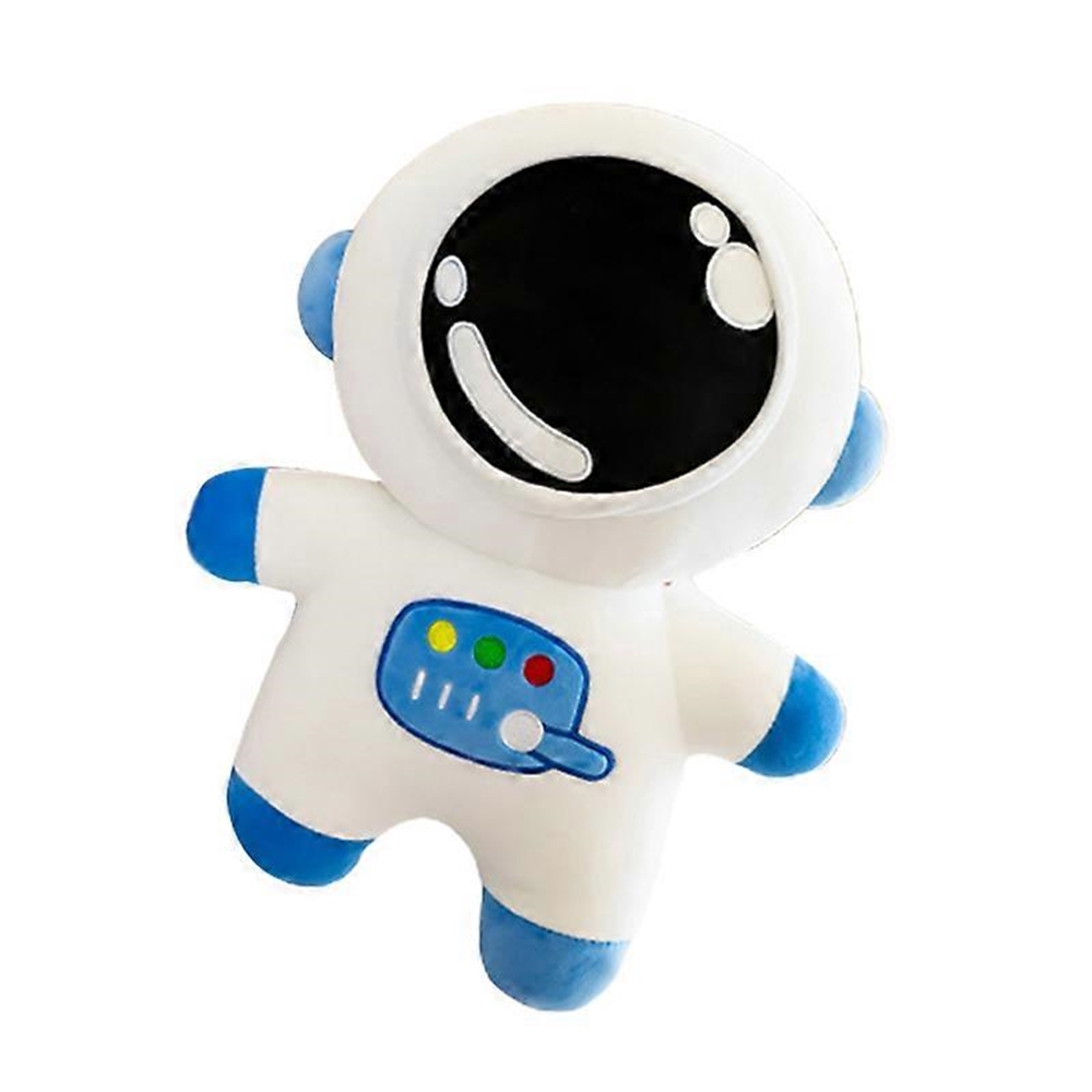 Spaceman Peluş Bebek Karikatür Uzay Astronot Dolması Bez Oyuncak Yumuşak Yastık Mavi