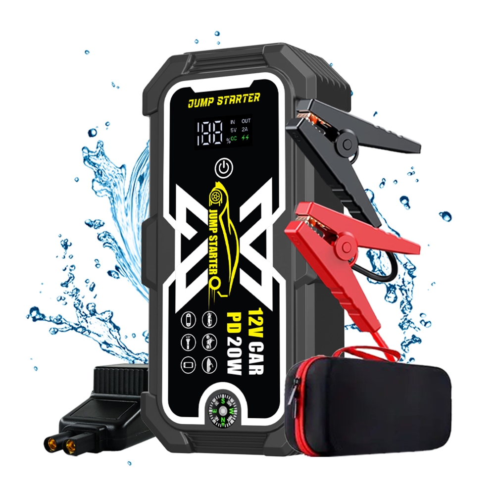 12V Portable Jump Starter and Battery Booster