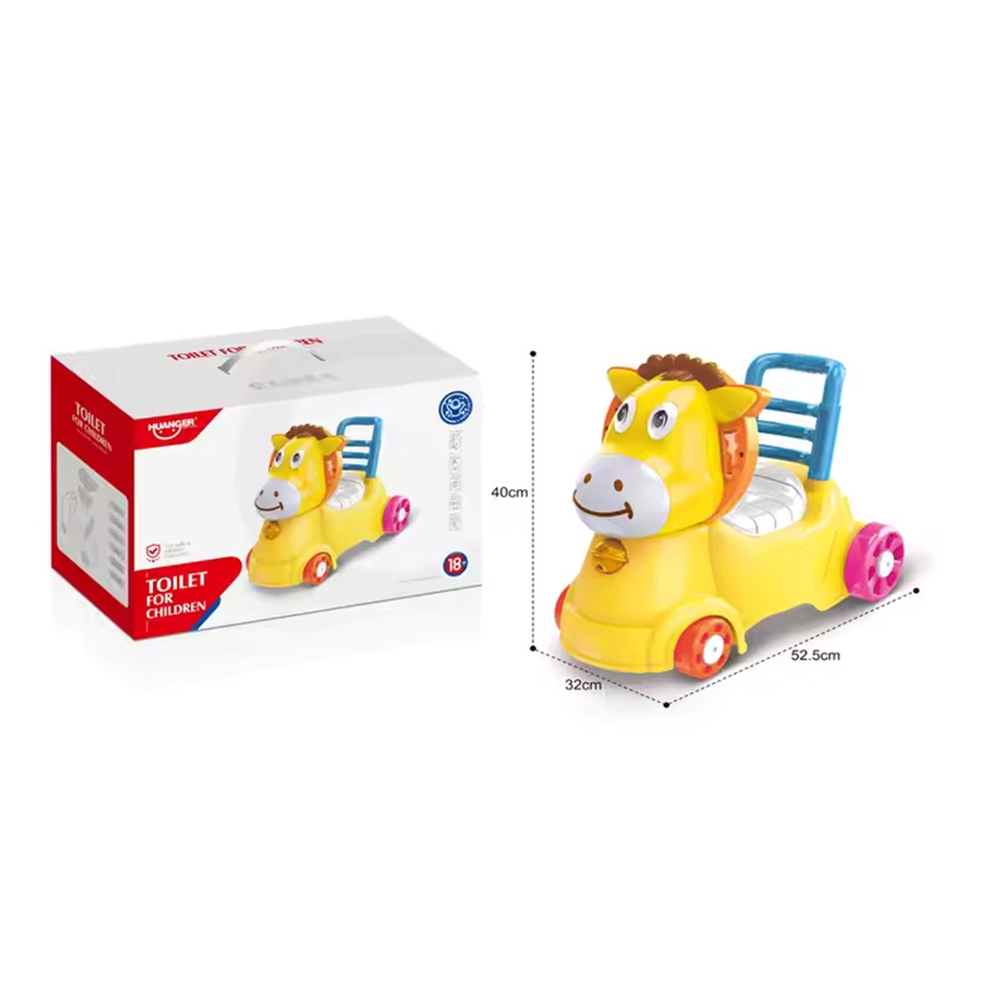 Müzikli Tekerlekli Çocuk Lazımlığı HE-0805