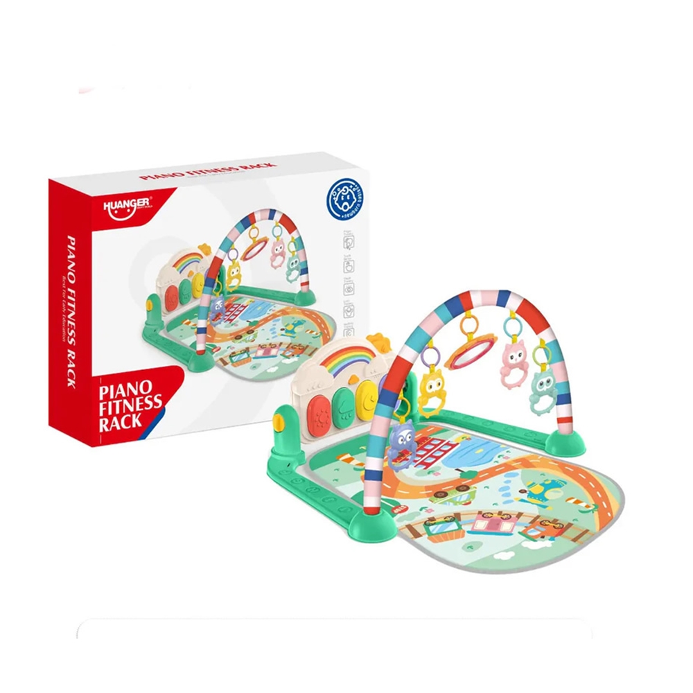 Rainbow Piano Play Mat HA0652